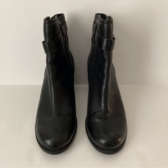 Clarks Jolissa Topaz Ankle Black Leather Boots | Size 10 - Picture 4 of 7